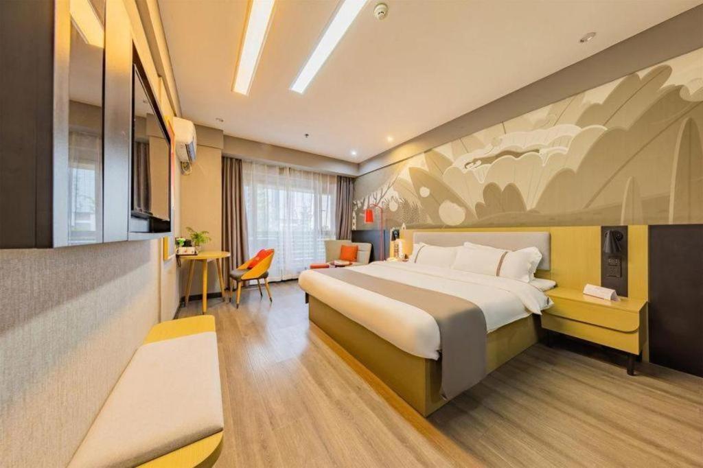Thank Inn Hotel Hubei Wuhan Caidian Zhong Fa Xincheng Tongji Екстер'єр фото