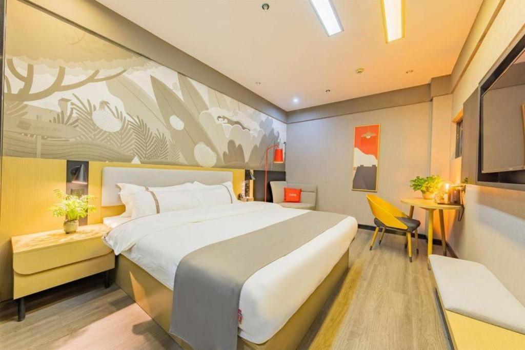 Thank Inn Hotel Hubei Wuhan Caidian Zhong Fa Xincheng Tongji Екстер'єр фото