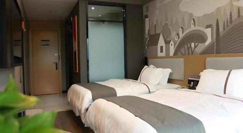Thank Inn Hotel Hubei Wuhan Caidian Zhong Fa Xincheng Tongji Екстер'єр фото