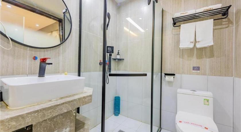 Thank Inn Hotel Hubei Wuhan Caidian Zhong Fa Xincheng Tongji Екстер'єр фото